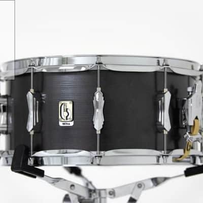 British Drum Co. TAL-14-65-SN Nicko McBrain Talisman Series Steel Snare. 6.5" x 14" image 14