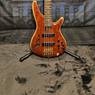 Ibanez SR 30th Anniversary Premium 5 String 2017 (Only 15 Made) - Natural Low Gloss image 3