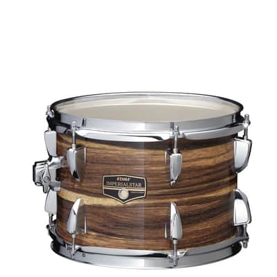 Tama IPT10R-CTW Imperialstar Rack Tom 10 - Coffee Teak Wrap image 9