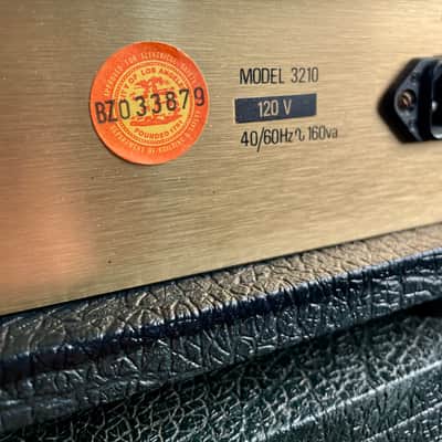 Marshall Lead 100 Mosfet 3210 with "A" slant cab image 8