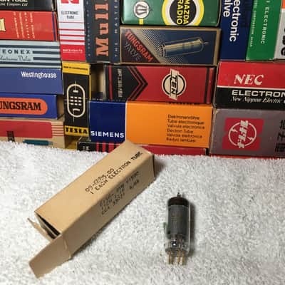 1 x NOS 6136 Premium Top Shelf Low Noise Special Grade 6AU6/EF94/6au6a ~ SonyC800/g Altec21 WarmAudio Cal Stam + More ~ Musical Detailed Clarity Warm Bass ~ Military Selection image 2