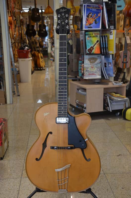 Hofner The Chancellor Aged Prototype*One of a Kind All Solid Jazz Guitar*Handmade in Germany*SUPERB! image 1