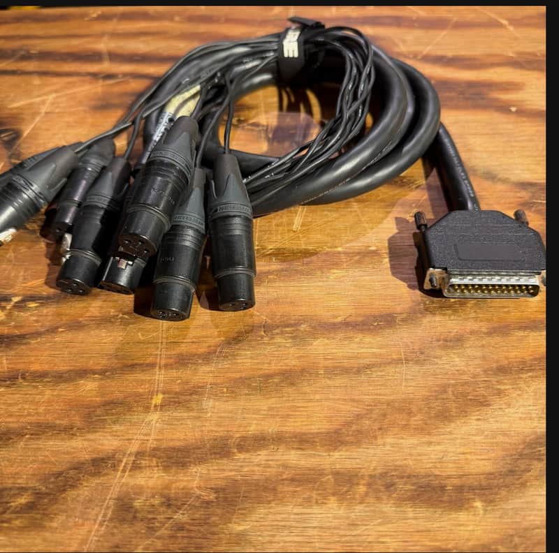 Pro Audio LA Analog Mogami DB25 to XLR-Female Snake Cable | Made from Mogami 2932 & Neutrik Gold Connectors | Standard Finish