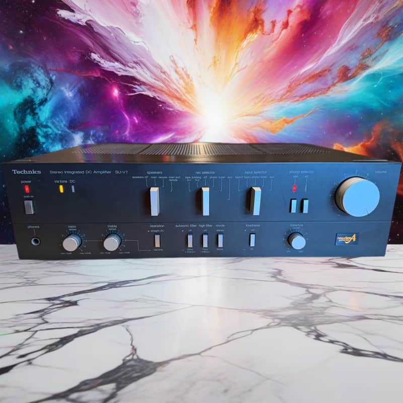 Technics SU-V7 Stereo Integrated DC Amplifier Rare Gray Variant