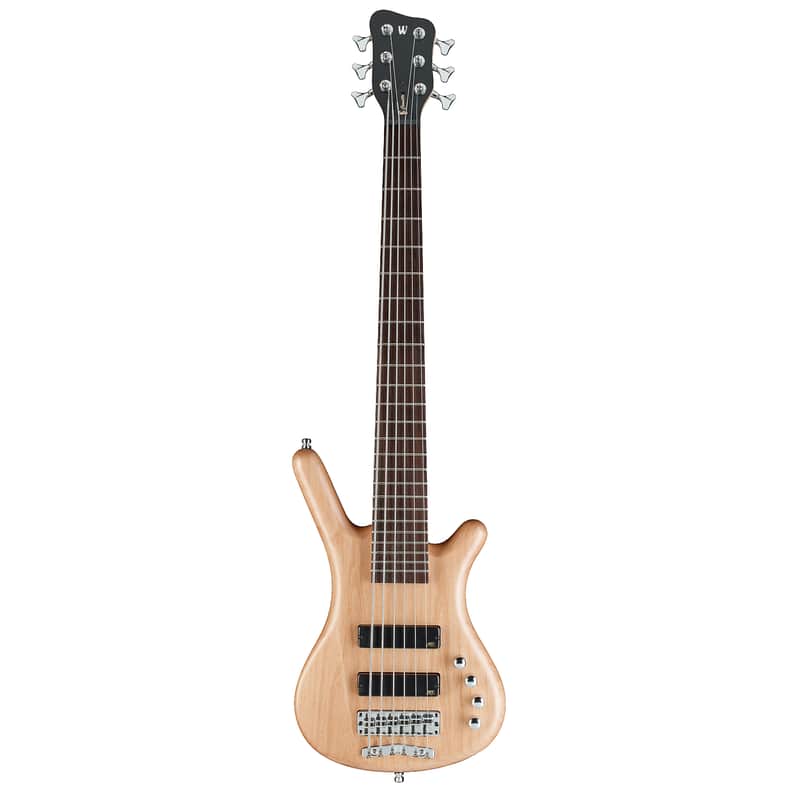 Warwick Rockbass Corvette Basic 6-String Active Bass Natural image 1