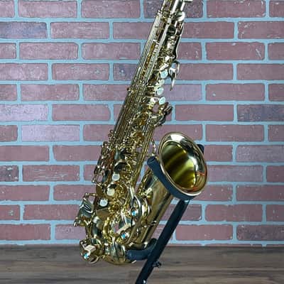 Yanagisawa A-WO1 Professional Alto Saxophone - Gold Lacquer image 2