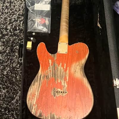 FENDER 1963 Telecaster wildwood  10 Fender Telecaster 2022 - Heavy Relic / Crimson Transparent image 9