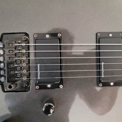 Modified Jackson DXMG Dinky MIJ Metallic Gray w/ Seymour Duncan Pickups & Floyd Rose image 9