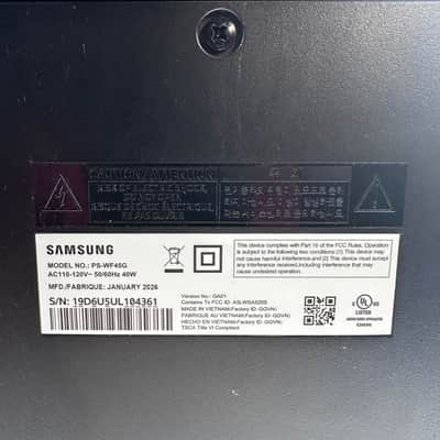Samsung PS-WF45G Wireless Subwoofer Only for Soundbar System AC 110-120V Bild 10