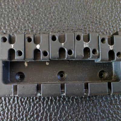 Spector 5-String Black Replacement Bass Bridge - Fits Euro Models image 2