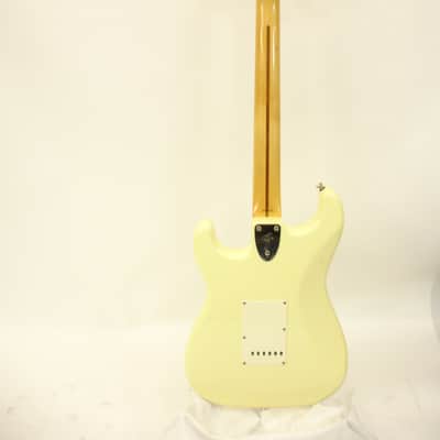 90's Fender Artist Series Yngwie Malmsteen Signature Stratocaster Electric Guitar, Vintage White image 18