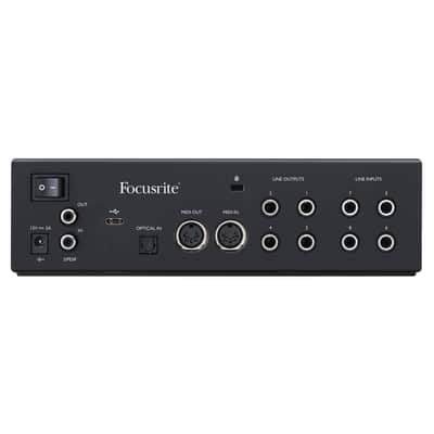 Focusrite Clarett+ 4Pre 18-In / 8-Out USB Audio Recording Interface image 4