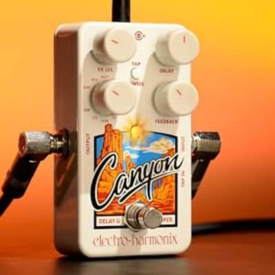Electro-Harmonix Canyon Delay and Looper Guitar Effects Pedal image 6