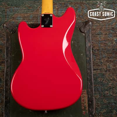 2010 Fender '69 Mustang Reissue Made in Japan - Red w/ Matching Headstock image 8
