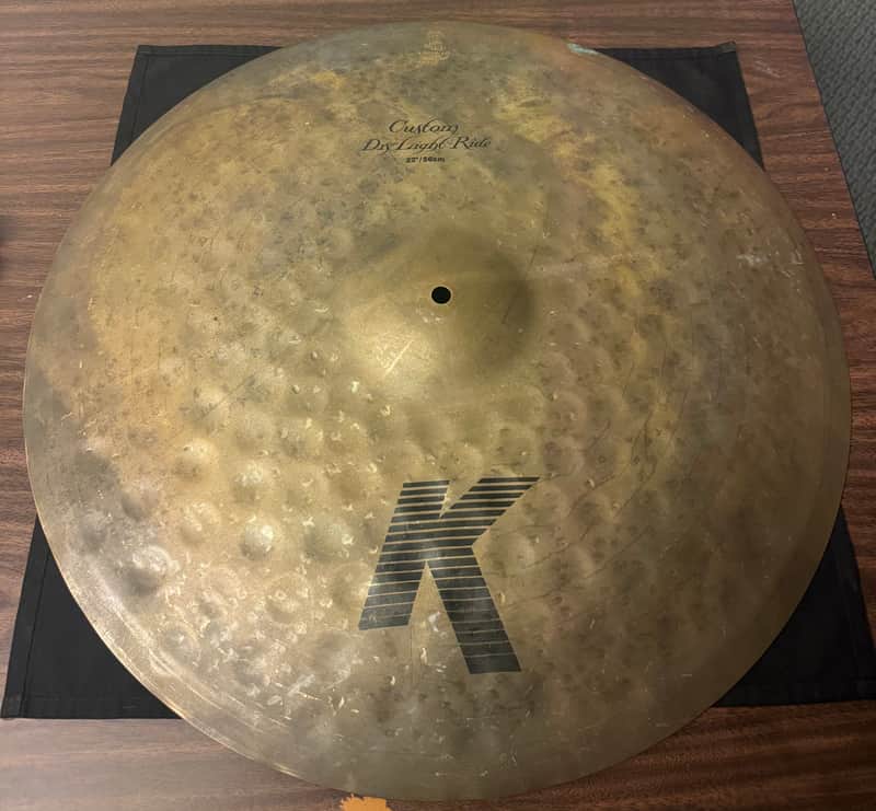 Zildjian 22" K Custom Dry Light Ride Cymbal