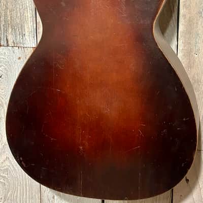 1932 Supertone Hawaiian Scene Parlor, Incredible Vintage Parlor! Comes With Pro Set Up! image 11