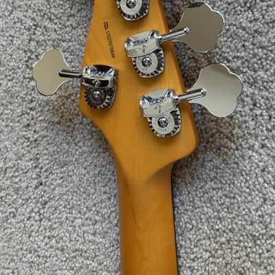 Fender American Professional II Jazz Bass V Guitar, 3-Color Sunburst, Deluxe Molded Hardshell Case image 10