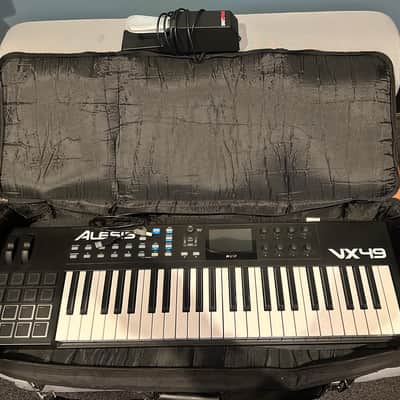 Alesis VX49 49-Key MIDI Controller Keyboard 2010s - Black image 2