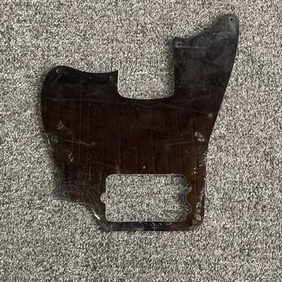 Squier Pickguard for Affinity Jaguar bass humbucker - Black/White/Black image 2