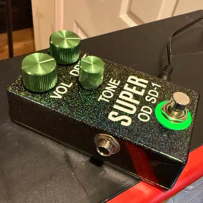 Custom PedalPCB Uber Drive 2026 - Sparkly powder coated (SD-1 clone) image 2