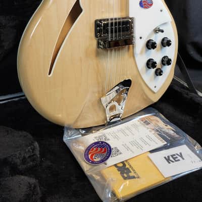 Rickenbacker 360/12 Mapleglo, 12 String Hollowbody Guitar, Stereo, w/HSC image 5