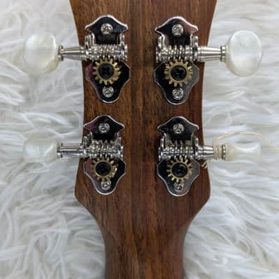 Luna Guitars Maluhia Peace Sign Tenor Ukulele Satin Natural Finish, UKE MALU image 6