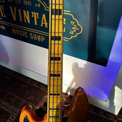 Fender Squier Vintage Modified '70s Jazz Bass LEFTHAND - Natural image 5