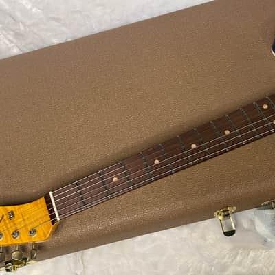 NEW! Fender Custom Shop Flamethrower Telecaster Custom - Journeyman Relic - Modern Specs - Texas Special Pick-Ups - AAAA Flamed Neck - Purple Sparkle - Authorized Dealer - 7.6lbs - G06941 image 9