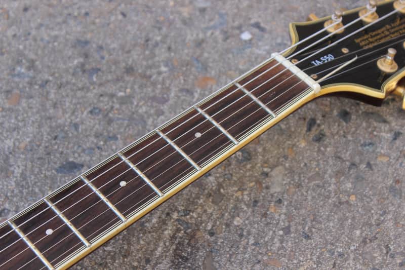 1991 Aria Pro II TA-550 335 Style Hollowbody (Walnut) MIJ Japan