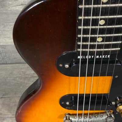 Gibson Melody Maker D 1961 - Sunburst imagen 9