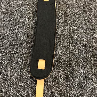 Ace Combinaton Leather guitar strap 1970’s - Burgundy in original box image 2