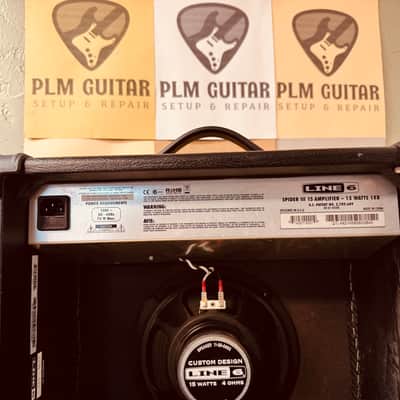 Line 6 Spider III 15 15-Watt 1x8" Digital Modeling Guitar Practice Amp 2006 - 2009 - Black image 6