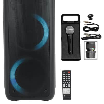 Rockville ROCK PARTY Dual 6.5" Wireless Rechargeable Karaoke Machine System+Mic image 12