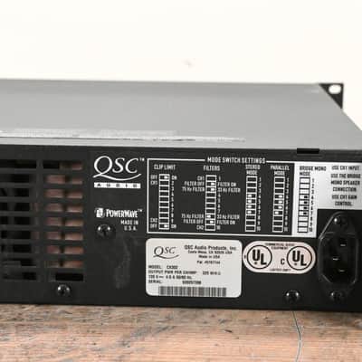 QSC CX302 (Clair Bros Model CBX 325) 2-Channel Power Amplifier CG01J0Z image 5