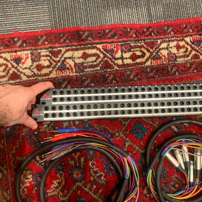 dbx PB48, Hosa Snakes, Hosa Patch Cables, Patch Bay Bundle image 9
