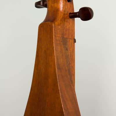 Clifford Glenn  3-String Appalachian Dulcimer (1975), handmade gig bag case. image 12