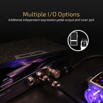 Hotone Wah Active Volume Passive Expression Guitar Effects Pedal Switchable Soul Press II 4 in 1 with Visible Guitar Effects Pedal image 4