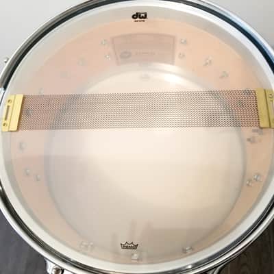 *New* DW Edge Snare 6x13 Stained Glass Finishply Rare image 6