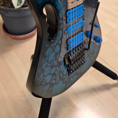 Ibanez JEM77 BFP 1991 FIRST YEAR Blue Floral Pattern JEM 77 Steve Vai Signature Pro Artist Super Strat RARE Guitar MIJ Japan Pre-JEM77P image 11