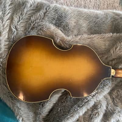 Hofner 500/1 Van Wouw Left Handed Bass 1961 - Sunburst image 14