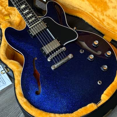 Gibson ES-335 1964 Historic Brunswick Blue Sparkle image 1
