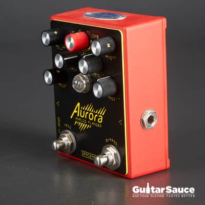 Spaceman Aurora Analog Flanger Multi Mode Custom Red (Cod.EFF_00142) image 2
