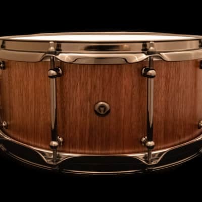 Woodland Percussion 14x6" Walnut Stave Snare Drum image 5