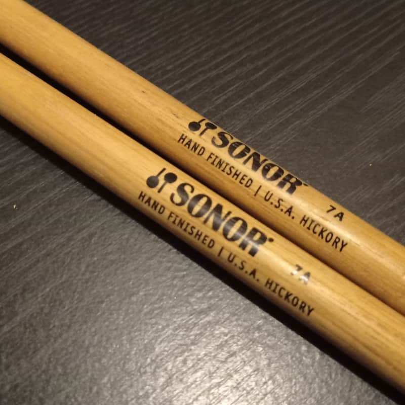 Sonor Rare 7A  1998 - Natural USA Hickory , hand made finished image 1