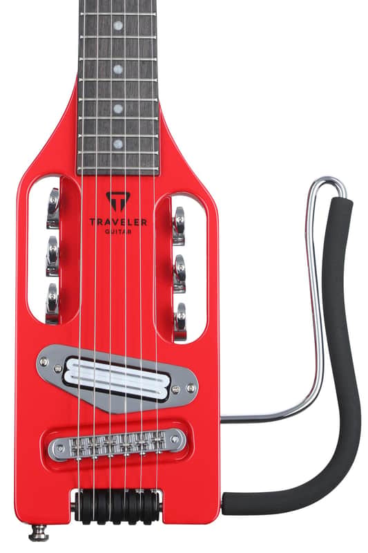 Traveler Guitar Ultra-Light Electric Travel-size Guitar - Torino Red image 1