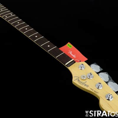2017 Fender American Professional Jazz Bass NECK + TUNERS  Slim "C" Rosewood image 2