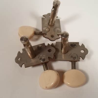 Wartime Martin Waverly Vintage Tuners 1940's set of 7 w/ ferrules image 4