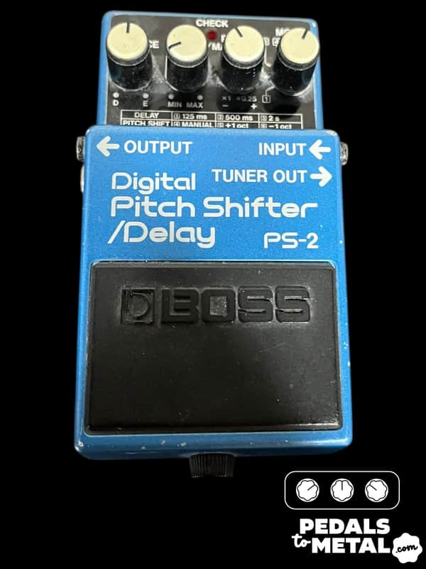 Boss PS-2 Digital Pitch Shifter Delay | Reverb