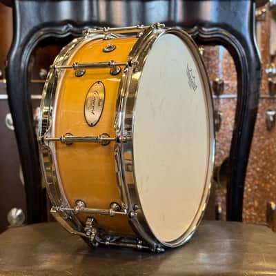 USED 5.5x14 Pearl Concert Series Snare Drum in Natural Gloss image 5
