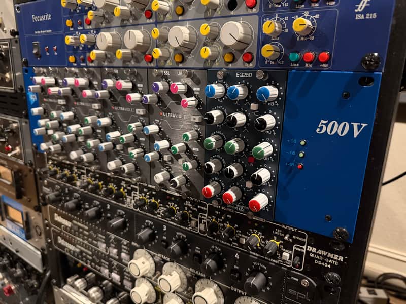 API 500VPR 10-Slot 500 Series Rack with L200 PSU